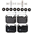 TRH1875 Front Premium Braking Series Semi-metallic Brake Pad Set