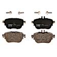 TRH1936 Rear Premium Braking Series Semi-metallic Brake Pad Set