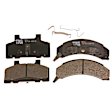 TRM0215 Front Premium Braking Series Semi-metallic Brake Pad Set