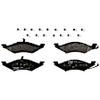 TRM0257 Front Premium Braking Series Semi-metallic Brake Pad Set