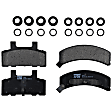 TRM0368 Front Premium Braking Series Semi-metallic Brake Pad Set
