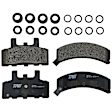 TRM0369 Front Premium Braking Series Semi-metallic Brake Pad Set
