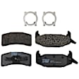 TRM0377 Rear Premium Braking Series Semi-metallic Brake Pad Set