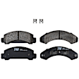 TRM0387 Front Premium Braking Series Semi-metallic Brake Pad Set