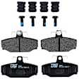 TRM0391 Rear Premium Braking Series Semi-metallic Brake Pad Set