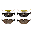 TRM0396 Rear Premium Braking Series Semi-metallic Brake Pad Set