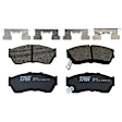TRM0451 Front Premium Braking Series Semi-metallic Brake Pad Set