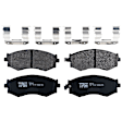 TRM0462 Front Premium Braking Series Semi-metallic Brake Pad Set
