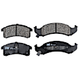 TRM0505 Front Premium Braking Series Semi-metallic Brake Pad Set