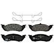 TRM0529 Front Premium Braking Series Semi-metallic Brake Pad Set