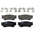 TRM0556 Front Premium Braking Series Semi-metallic Brake Pad Set