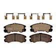 TRM0579A Front Premium Braking Series Semi-metallic Brake Pad Set
