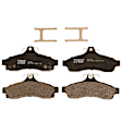 TRM0628 Rear Premium Braking Series Semi-metallic Brake Pad Set