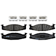 TRM0632 Front Premium Braking Series Semi-metallic Brake Pad Set