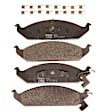 TRM0650 Premium Braking Series Semi-metallic Brake Pad Set