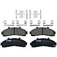 TRM0652 Front Premium Braking Series Semi-metallic Brake Pad Set