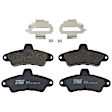 TRM0661 Rear Premium Braking Series Semi-metallic Brake Pad Set