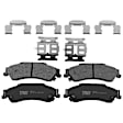 TRM0729 Rear Premium Braking Series Semi-metallic Brake Pad Set