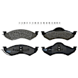 TRM0746 Front Premium Braking Series Semi-metallic Brake Pad Set