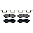 TRM0757 Rear Premium Braking Series Semi-metallic Brake Pad Set