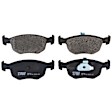 TRM0762 Front Premium Braking Series Semi-metallic Brake Pad Set