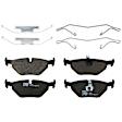 TRM0763 Rear Premium Braking Series Semi-metallic Brake Pad Set