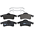 TRM0791 Rear Premium Braking Series Semi-metallic Brake Pad Set