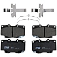 TRM0799 Front Premium Braking Series Semi-metallic Brake Pad Set