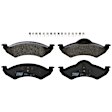 TRM0820 Front Premium Braking Series Semi-metallic Brake Pad Set