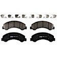 TRM0826 Front Premium Braking Series Semi-metallic Brake Pad Set