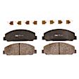 2015 Isuzu NPR - Front Semi-metallic Brake Pad Set, 6.0L 8Cyl, Premium Braking Series