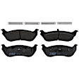 TRM0881 Rear Premium Braking Series Semi-metallic Brake Pad Set