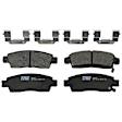 TRM0883 Rear Premium Braking Series Semi-metallic Brake Pad Set