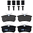 TRM0886 Rear Premium Braking Series Semi-metallic Brake Pad Set