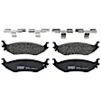 TRM0898 Rear Premium Braking Series Semi-metallic Brake Pad Set
