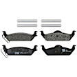 TRM0963 Rear Premium Braking Series Semi-metallic Brake Pad Set