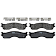 TRM1054 Front Premium Braking Series Semi-metallic Brake Pad Set
