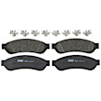 TRM1067 Rear Premium Braking Series Semi-metallic Brake Pad Set