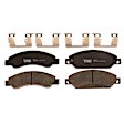 TRM1092 Front Premium Braking Series Semi-metallic Brake Pad Set