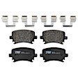 TRM1108 Rear Premium Braking Series Semi-metallic Brake Pad Set