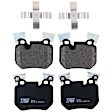 TRM1372 Rear Premium Braking Series Semi-metallic Brake Pad Set
