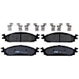 TRM1376 Front Premium Braking Series Semi-metallic Brake Pad Set