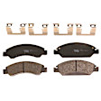 TRM1380 Front Premium Braking Series Semi-metallic Brake Pad Set