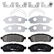 TRM1392 Front Premium Braking Series Semi-metallic Brake Pad Set