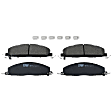 TRM1400 Rear Premium Braking Series Semi-metallic Brake Pad Set