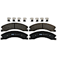 TRM1411 Premium Braking Series Semi-metallic Brake Pad Set