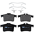 TRM1449 Rear Premium Braking Series Semi-metallic Brake Pad Set