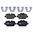 TRM1554 Rear Premium Braking Series Semi-metallic Brake Pad Set