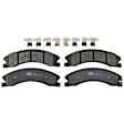 TRM1565 Front Premium Braking Series Semi-metallic Brake Pad Set