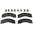 TRM1565A Rear Premium Braking Series Semi-metallic Brake Pad Set